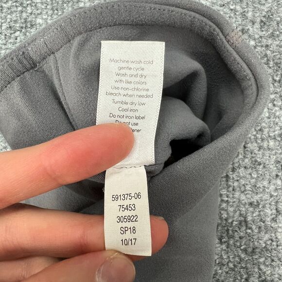 Athleta Salutation Leggings Womens XS Gray Nylon High Rise Ankle Tight Pull On - Picture 10 of 13